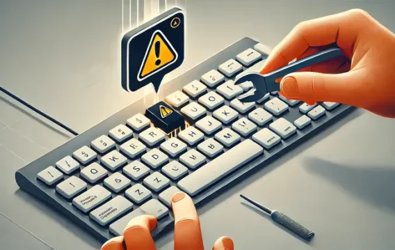 How to Fix a Jammed Keyboard Key Easily